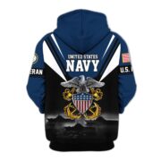 Premium US Veterans Zip Hoodie BPHN011012, Gifts For US Veterans, Gifts On Father's Day, Veterans Day. - Image 12