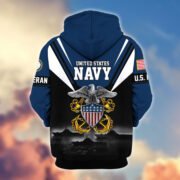 Premium US Veterans Zip Hoodie BPHN011012, Gifts For US Veterans, Gifts On Father's Day, Veterans Day. - Image 12