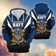 Premium US Veterans Zip Hoodie BPHN011012, Gifts For US Veterans, Gifts On Father's Day, Veterans Day. - Image 13