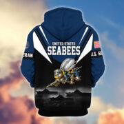 Premium US Veterans Zip Hoodie BPHN011012, Gifts For US Veterans, Gifts On Father's Day, Veterans Day. - Image 15