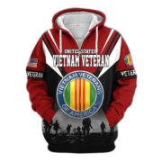 Premium US Veterans Zip Hoodie BPHN011012, Gifts For US Veterans, Gifts On Father's Day, Veterans Day. - Image 38