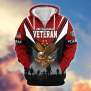 Premium US Veterans Zip Hoodie BPHN011012, Gifts For US Veterans, Gifts On Father's Day, Veterans Day. - Image 35