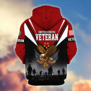 Premium US Veterans Zip Hoodie BPHN011012, Gifts For US Veterans, Gifts On Father's Day, Veterans Day. - Image 36