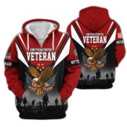 Premium US Veterans Zip Hoodie BPHN011012, Gifts For US Veterans, Gifts On Father's Day, Veterans Day. - Image 37