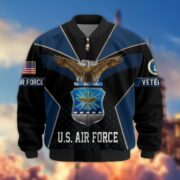 Premium US Veterans Bomber Jacket BPHN190813, Gifts For US Veterans, Gifts On Father's Day, Veterans Day. - Image 26