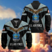 Premium US Veterans Bomber Jacket BPHN190813, Gifts For US Veterans, Gifts On Father's Day, Veterans Day. - Image 25