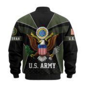 Premium US Veterans Bomber Jacket BPHN190813, Gifts For US Veterans, Gifts On Father's Day, Veterans Day. - Image 6