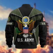 Premium US Veterans Bomber Jacket BPHN190813, Gifts For US Veterans, Gifts On Father's Day, Veterans Day. - Image 6