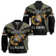 Premium US Veterans Bomber Jacket BPHN190813, Gifts For US Veterans, Gifts On Father's Day, Veterans Day. - Image 22