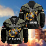 Premium US Veterans Bomber Jacket BPHN190813, Gifts For US Veterans, Gifts On Father's Day, Veterans Day. - Image 22