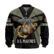 Premium US Veterans Bomber Jacket BPHN190813, Gifts For US Veterans, Gifts On Father's Day, Veterans Day. - Image 20