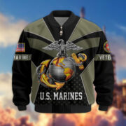 Premium US Veterans Bomber Jacket BPHN190813, Gifts For US Veterans, Gifts On Father's Day, Veterans Day. - Image 20