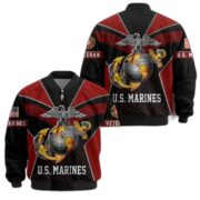 Premium US Veterans Bomber Jacket BPHN190813, Gifts For US Veterans, Gifts On Father's Day, Veterans Day. - Image 19
