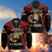 Premium US Veterans Bomber Jacket BPHN190813, Gifts For US Veterans, Gifts On Father's Day, Veterans Day. - Image 19