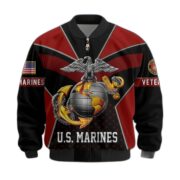 Premium US Veterans Bomber Jacket BPHN190813, Gifts For US Veterans, Gifts On Father's Day, Veterans Day. - Image 17