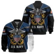 Premium US Veterans Bomber Jacket BPHN190813, Gifts For US Veterans, Gifts On Father's Day, Veterans Day. - Image 13