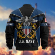 Premium US Veterans Bomber Jacket BPHN190813, Gifts For US Veterans, Gifts On Father's Day, Veterans Day. - Image 12
