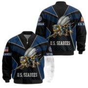 Premium US Veterans Bomber Jacket BPHN190813, Gifts For US Veterans, Gifts On Father's Day, Veterans Day. - Image 16