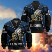 Premium US Veterans Bomber Jacket BPHN190813, Gifts For US Veterans, Gifts On Father's Day, Veterans Day. - Image 16