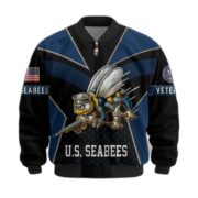 Premium US Veterans Bomber Jacket BPHN190813, Gifts For US Veterans, Gifts On Father's Day, Veterans Day. - Image 14
