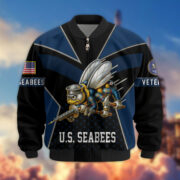 Premium US Veterans Bomber Jacket BPHN190813, Gifts For US Veterans, Gifts On Father's Day, Veterans Day. - Image 14