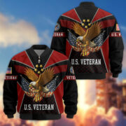 Premium US Veterans Bomber Jacket BPHN190813, Gifts For US Veterans, Gifts On Father's Day, Veterans Day. - Image 37