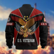 Premium US Veterans Bomber Jacket BPHN190813, Gifts For US Veterans, Gifts On Father's Day, Veterans Day. - Image 36