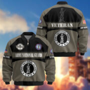 Premium US Veterans Bomber Jacket ATTN270821, Gifts For US Veterans, Gifts On Father's Day, Veterans Day. - Image 8