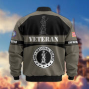 Premium US Veterans Bomber Jacket ATTN270821, Gifts For US Veterans, Gifts On Father's Day, Veterans Day. - Image 10