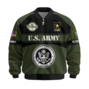 Premium US Veterans Bomber Jacket ATTN270821, Gifts For US Veterans, Gifts On Father's Day, Veterans Day. - Image 6