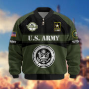 Premium US Veterans Bomber Jacket ATTN270821, Gifts For US Veterans, Gifts On Father's Day, Veterans Day. - Image 6