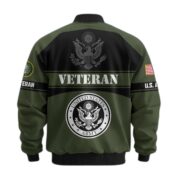 Premium US Veterans Bomber Jacket ATTN270821, Gifts For US Veterans, Gifts On Father's Day, Veterans Day. - Image 7
