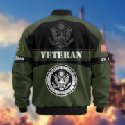 Premium US Veterans Bomber Jacket ATTN270821, Gifts For US Veterans, Gifts On Father's Day, Veterans Day. - Image 7