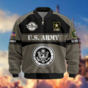 Premium US Veterans Bomber Jacket ATTN270821, Gifts For US Veterans, Gifts On Father's Day, Veterans Day. - Image 3