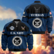 Premium US Veterans Bomber Jacket ATTN270821, Gifts For US Veterans, Gifts On Father's Day, Veterans Day. - Image 11
