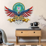 Premium Personalized US Veterans Cut Metal Sign BPVC041010 - Image 5