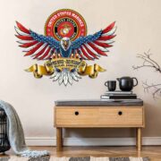 Premium Personalized US Veterans Cut Metal Sign BPVC041010 - Image 3