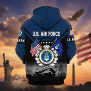 Premium US Veterans Zip Hoodie BPHN011014, Gifts For US Veterans, Gifts On Father's Day, Veterans Day. - Image 28