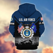 Premium US Veterans Zip Hoodie BPHN011014, Gifts For US Veterans, Gifts On Father's Day, Veterans Day. - Image 28