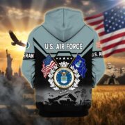 Premium US Veterans Zip Hoodie BPHN011014, Gifts For US Veterans, Gifts On Father's Day, Veterans Day. - Image 25