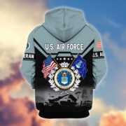 Premium US Veterans Zip Hoodie BPHN011014, Gifts For US Veterans, Gifts On Father's Day, Veterans Day. - Image 25