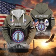 Premium US Veterans Zip Hoodie BPHN011014, Gifts For US Veterans, Gifts On Father's Day, Veterans Day. - Image 8
