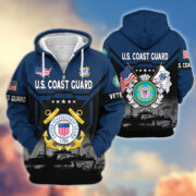 Premium US Veterans Zip Hoodie BPHN011014, Gifts For US Veterans, Gifts On Father's Day, Veterans Day. - Image 29