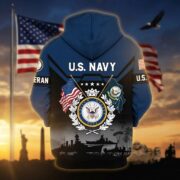 Premium US Veterans Zip Hoodie BPHN011014, Gifts For US Veterans, Gifts On Father's Day, Veterans Day. - Image 13