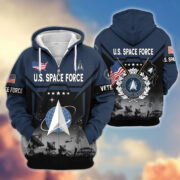 Premium US Veterans Zip Hoodie BPHN011014, Gifts For US Veterans, Gifts On Father's Day, Veterans Day. - Image 32