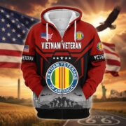 Premium US Veterans Zip Hoodie BPHN011014, Gifts For US Veterans, Gifts On Father's Day, Veterans Day. - Image 39