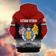 Premium US Veterans Zip Hoodie BPHN011014, Gifts For US Veterans, Gifts On Father's Day, Veterans Day. - Image 40
