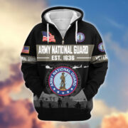Premium US Veterans Zip Hoodie BPHN021011, Gifts For US Veterans, Gifts On Father's Day, Veterans Day. - Image 8