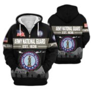 Premium US Veterans Zip Hoodie BPHN021011, Gifts For US Veterans, Gifts On Father's Day, Veterans Day. - Image 10