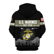 Premium US Veterans Zip Hoodie BPHN021011, Gifts For US Veterans, Gifts On Father's Day, Veterans Day. - Image 21